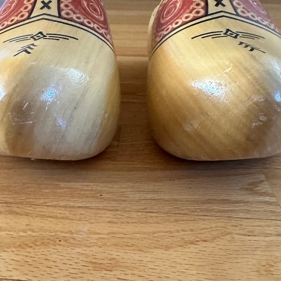 Dutch Wooden Clogs Shoes Holland Size Large - Picture 14 of 16